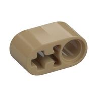Technic Beam 1 x 2 Thick with Pin Hole and Axle Hole — Dark Tan