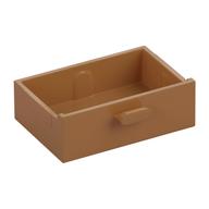 Cupboard 2 x 3 Drawer — Medium Nougat
