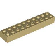 Brick 2 x 10 — Tan