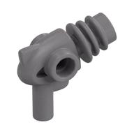 Weapon Gun Ray / Sci Fi - Rounded Heat Diffusers — Flat Silver