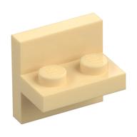 Bracket 2 x 2 with 1 x 2 Vertical Studs — Tan