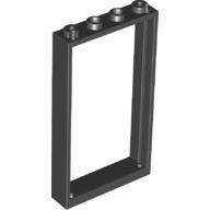 Door Frame 1 x 4 x 6 Type 2 — Black