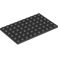 Plate 6 x 10 — Black
