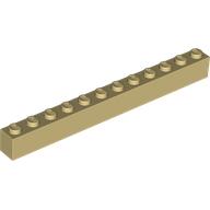 Brick 1 x 12 — Tan