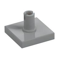 Tile Special 2 x 2 with Top Pin — Light Bluish Gray