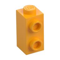 Brick Special 1 x 1 x 1 2/3 with Studs on 1 Side — Bright Light Orange