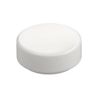 Tile Round 1 x 1 — White