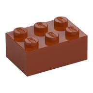 Brick 2 x 3 — Dark Orange