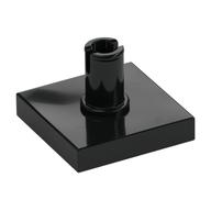 Tile Special 2 x 2 with Top Pin — Black