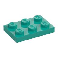 Plate 2 x 3 — Dark Turquoise