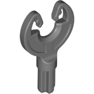 Turntable Holder with Axle — Dark Bluish Gray