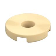 Tile Round 2 x 2 with Hole — Tan