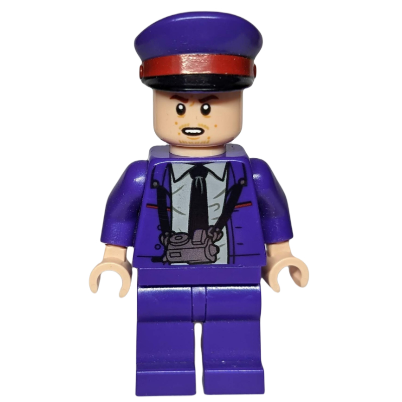 Stanley (Stan) Shunpike - Knight Bus Conductor Uniform with Black Tie, Hat with Red Band