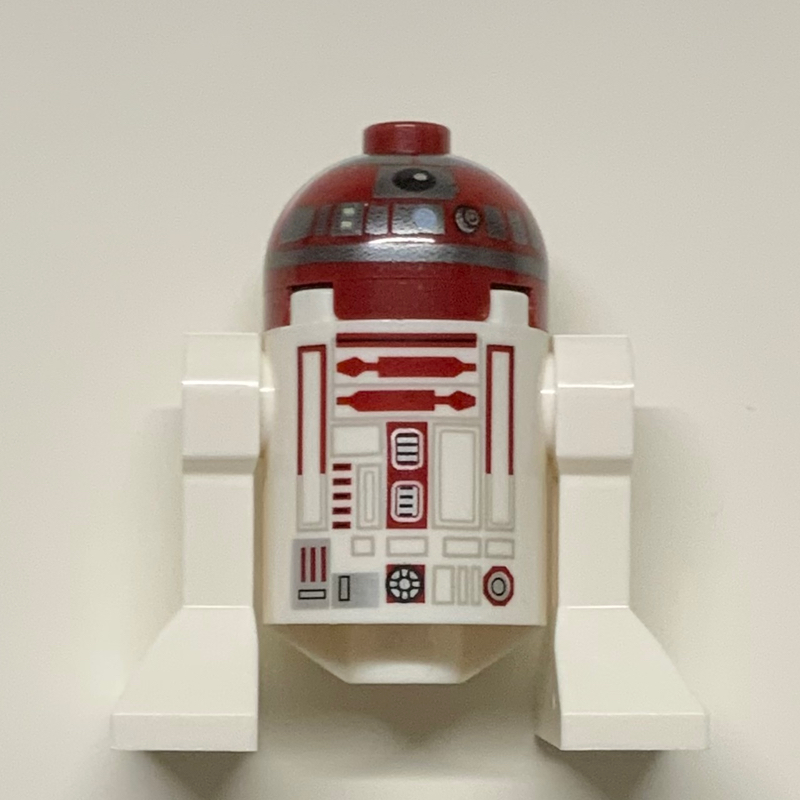 Astromech Droid, R4-P17 - Silver Band Around Dome, Black Outline Rectangles