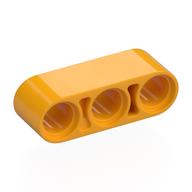 Technic Beam 1 x 3 Thick — Bright Light Orange