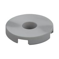 Tile Round 2 x 2 with Hole — Light Bluish Gray