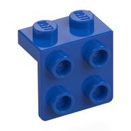 Bracket 1 x 2 - 2 x 2 — Blue