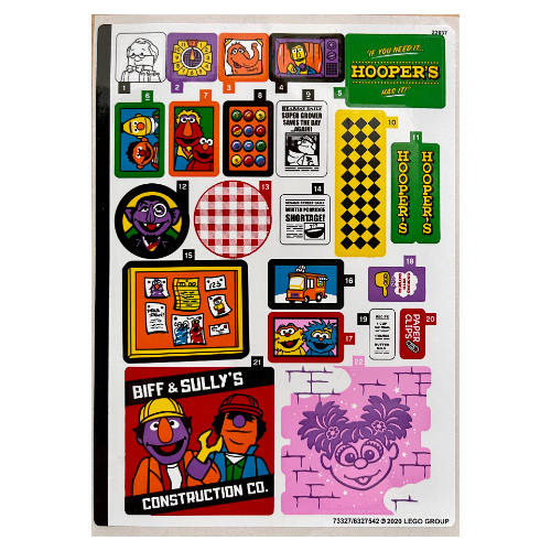 Sticker Sheet for Set 21324-1 — (Not Applicable)
