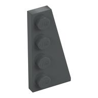 Wedge Plate 4 x 2 Right — Dark Bluish Gray