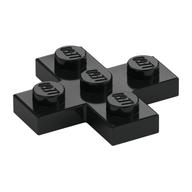 Plate 3 x 3 Cross — Black