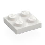 Plate 2 x 2 — White