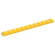 Plate 1 x 12 — Yellow