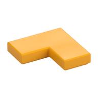 Tile 2 x 2 Corner — Bright Light Orange
