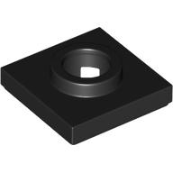Turntable 2 x 2 Female — Black