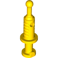 Equipment Medical Syringe with 2 Holes — Yellow