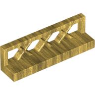 Fence Lattice 1 x 4 x 1 — Pearl Gold