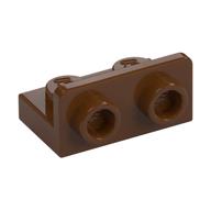 Bracket 1 x 2 - 1 x 2 Inverted — Reddish Brown
