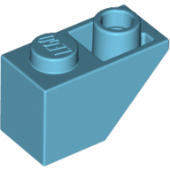 Slope Inverted 45° 2 x 1 — Medium Azure