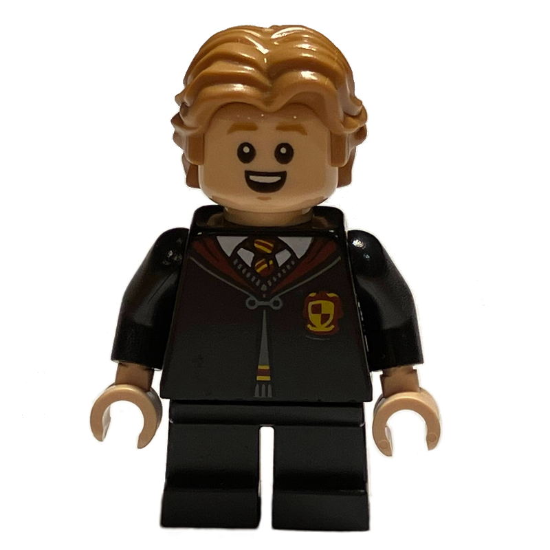 Colin Creevey - Gryffindor Robe Clasped, Black Short Legs