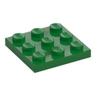 Plate 3 x 3 — Green