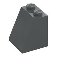 Slope 65° 2 x 2 x 2 with Bottom Tube — Dark Bluish Gray