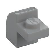 Brick Curved 1 x 2 x 1 1/3 with Curved Top — Light Bluish Gray