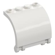 Panel 3 x 4 x 3 Curved — White