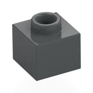Plate 1 x 1 x 2/3 with Open Stud — Dark Bluish Gray