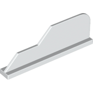 Tail 8 x 1 with Stepped Fin — White