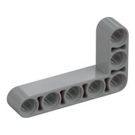 Technic Beam 3 x 5 L-Shape Thick — Light Bluish Gray