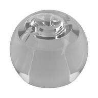 Helmet Round Sphere with Small Hole — Trans-Clear