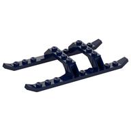 Helicopter Skid Rails 12 x 6 — Dark Blue