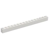 Brick 1 x 16 — White