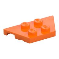 Wedge Plate 2 x 4 — Orange