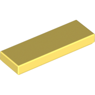 Tile 1 x 3 — Bright Light Yellow