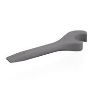 Tool Screwdriver and Spanner / Wrench — Flat Silver