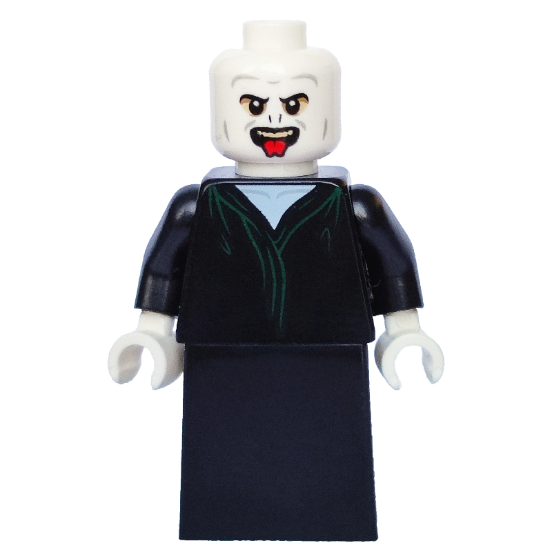 Lord Voldemort - White Head, Black Skirt, Tongue