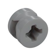 Wheel 8 x 6 with Slot — Light Bluish Gray