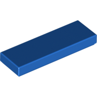 Tile 1 x 3 — Blue