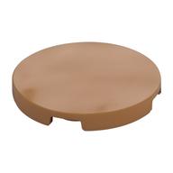 Tile Round 3 x 3 — Medium Nougat